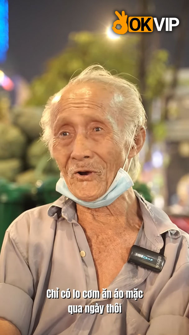 Cụ Thông 86 tuổi với câu chuyện đẫm nước mắt